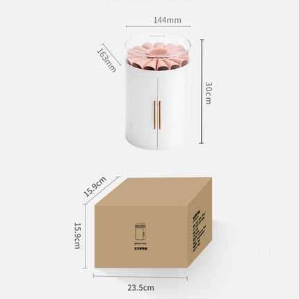 Smyckeskrin Med Genomskinligt Lock