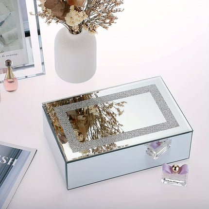 Smyckeskrin I Spegelglas