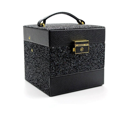 Smyckeskrin Svart Glitter