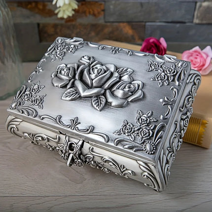 Antikt Smyckeskrin Silver