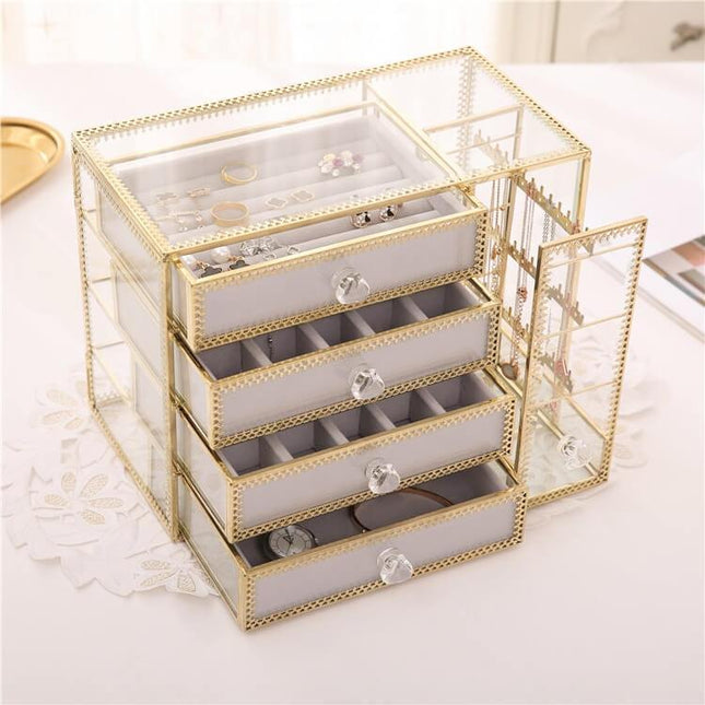 Smyckeskrin Glas Koppar