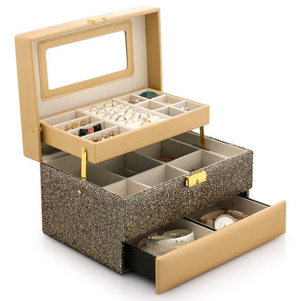 Stort Smyckeskrin Glitter