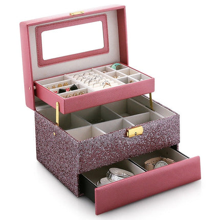 Stort Smyckeskrin Glitter
